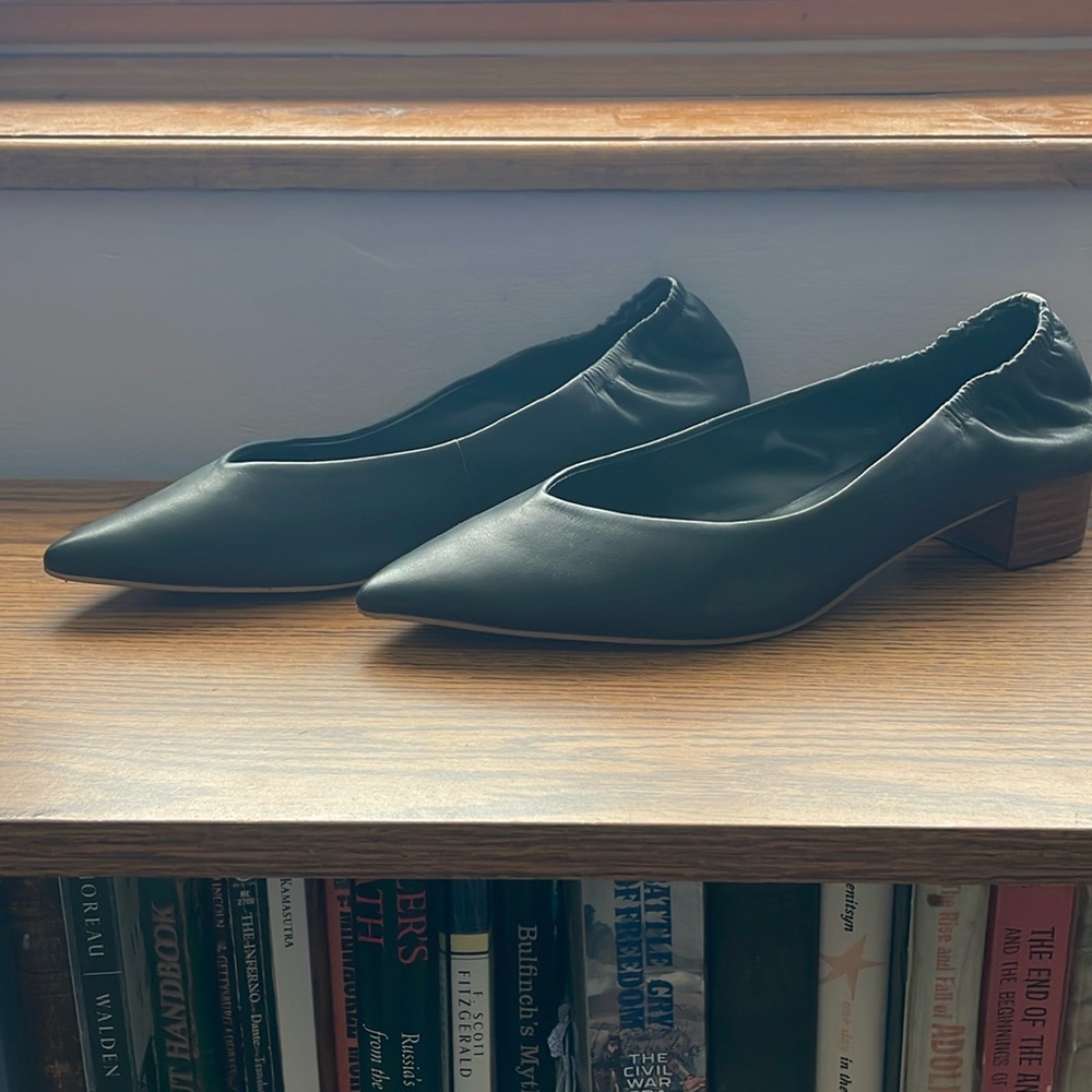 Sole Society Madeera Low Block Heel - sz 7.5